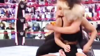 Wrestle With The Plot: Mandy's cleavage at RAW tonight #4