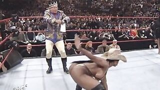 Wrestle With The Plot: Jacqueline bouncing it at the Royal Rumble 2000 #3