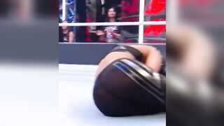 Bayley’s ass in see-through gear