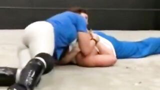 Wrestle With The Plot: Ivelisse tight white leggings #2