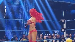 Wrestle With The Plot: Eva Marie wardrobe malfunction #2