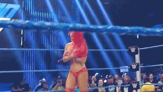 Wrestle With The Plot: Eva Marie wardrobe malfunction #3