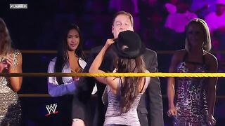 Wrestle With The Plot: AJ Lee sultry dance #3