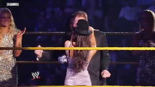 Wrestle With The Plot: AJ Lee sultry dance #4