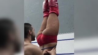 Wrestle With The Plot: I'm hypnotized for Santana's juicy ass, just like the guy on the gif #4