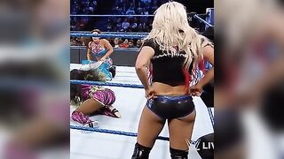 Alexa Bliss - Adjusting her shorts