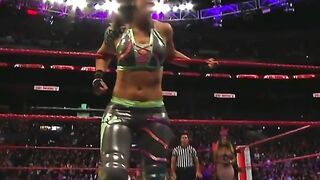 Wrestle With The Plot: Those wild arrows on Bayley’s attire #3