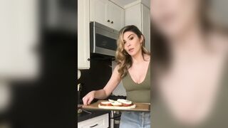 Cathy making quarantine cooking sexy