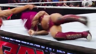 Wrestle With The Plot: Charlotte Flair giving Sasha Banks a wedgie #3