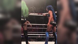 Wrestle With The Plot: Sasha Banks looking good from last nights Survivor Series #4