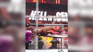 Wrestle With The Plot: Sasha Banks at hell in a cell 2016 #4