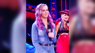 Wrestle With The Plot: Peyton wearing denim at Main Event #2