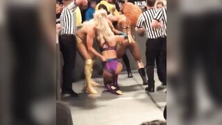 Wrestle With The Plot: Peyton's getting the infamous Charlotte wedgie #2