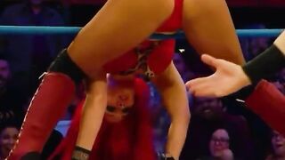 Wrestle With The Plot: Ivelisse Bending Over #3