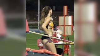 Yoga Pants: Incredible Spanish Pole Vault Beauty Strikes Again #4