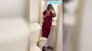 Young Pretty Hoes: Dirty House Nurse takes a break from her patient #2