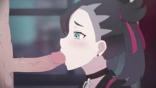 MARNIE "POKEMON" BLOWJOB CUM IN MOUTH