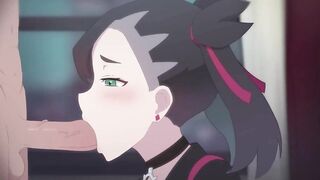 Youtube Hentai: MARNIE "POKEMON" BLOWJOB CUM IN MOUTH #3