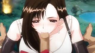 Youtube Hentai: Tifa Lockhart BJ & Titjob #2