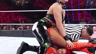 Zelina Vega: Rhea Ripley folding Zelina #2