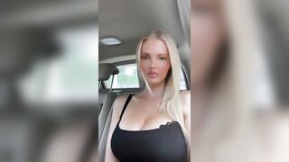 Zienna Eve: Jiggle in Car 1 #4